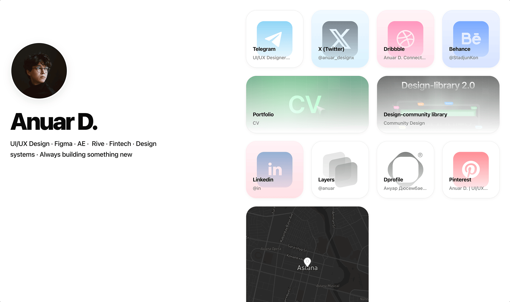 UX/UI Designer profile